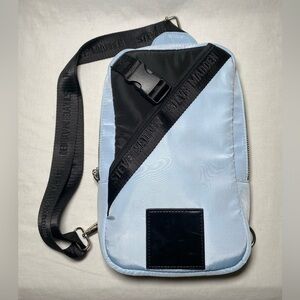 Steve Madden Bida Nylon
Crossbody Sling Shoulder Hand
Bag Skyride Blue